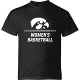 Iowa Hawkeyes Youth Women's Basketball Tee