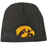 Iowa Hawkeyes Youth Mini Fan Knit Hat