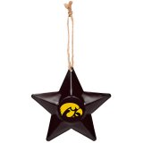 Iowa Hawkeyes 3D Metal Ornament