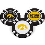 Iowa Hawkeyes Single Poker Chip/Double Sided Ball Marker