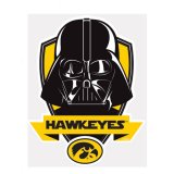 Iowa Hawkeyes Star Wars Vador Decal
