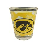 Iowa Hawkeyes Aloha Glass