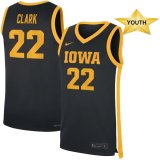 Iowa Hawkeyes Youth Caitlin Clark Black Jersey