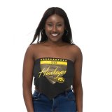 Iowa Hawkeyes Women's Tie Back Bandeau