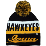 Iowa Hawkeyes JAQ Script Cuff Knit Hat