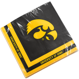 Iowa Hawkeyes 20ct Napkins