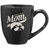 Iowa Hawkeyes Speckled Mom Coffee Mug