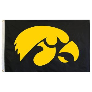 Iowa Hawkeyes 3' X 5' Tigerhawk Flag