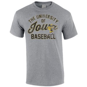 Iowa Hawkeyes Baseball Grey Tee - Short Sleeve
