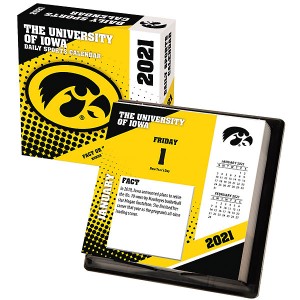 Iowa Hawkeyes 2021 Box Calendar