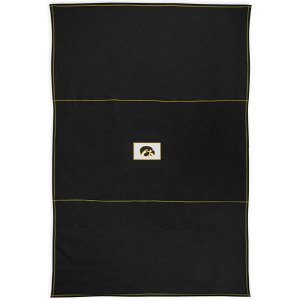 Iowa Hawkeyes Fleece Black Blanket