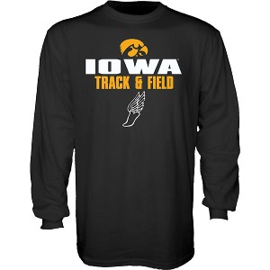 Iowa Hawkeyes Track and Field Blank Slate Tee - Long Sleeve