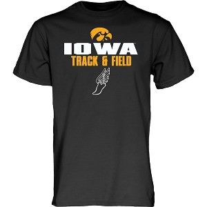 Iowa Hawkeyes Track and Field Blank Slate Tee - Short Sleeve