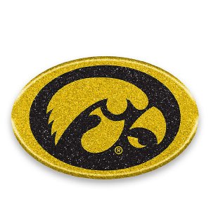 Iowa Hawkeyes Color Bling Auto Emblem