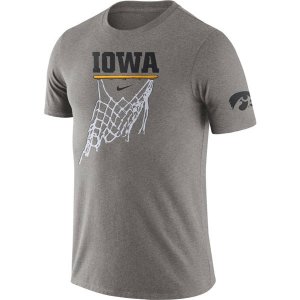 Iowa Hawkeyes Basketball Grey Tee