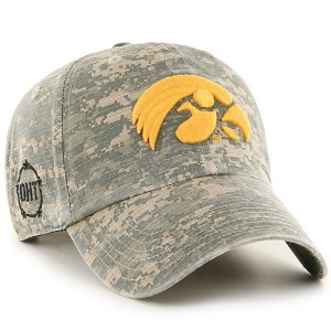 Iowa Hawkeyes Faded Camo Hat