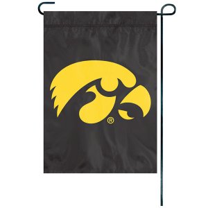 Iowa Hawkeyes Bold Logo Mini Garden Flag