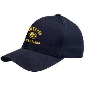 Iowa Hawkeyes Wrestling Black Hat
