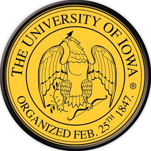 Iowa Hawkeyes Seal Sign