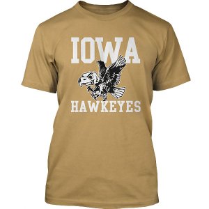 Iowa Hawkeyes Flying Herky Tee