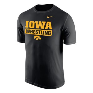 Iowa Hawkeyes Wrestling Logo Tee