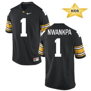 Iowa Hawkeyes Nike Nwankpa Kids Football Jersey