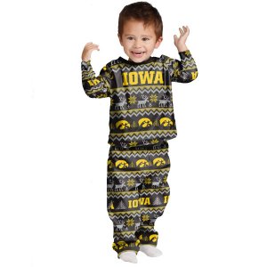 Iowa Hawkeyes Toddler  Holiday Pajamas