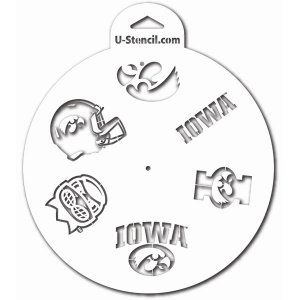Iowa Hawkeyes Stencil Wheel