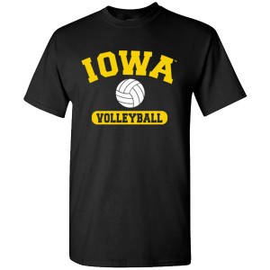 Iowa Hawkeyes Volleyball Tee