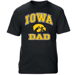 Iowa Hawkeyes Vertical Arch Dad Tee