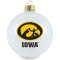 Iowa Hawkeyes LED Color Changing Ornament