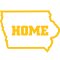 Iowa Hawkeyes Home Decal