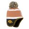 Iowa Hawkeyes Youth Football Head Knit Hat