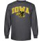 Iowa Hawkeyes Arch Logo Vintage Long Sleeve Tee