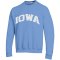 Iowa Hawkeyes Power Blend Twill Sweat - Blue