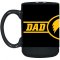 Iowa Hawkeyes Dad Mug