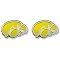 Iowa Hawkeyes Yellow Earrings