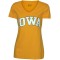 Iowa Hawkeyes Women's Mia V-neck Tee