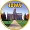 Iowa Hawkeyes Old Capitol Sign
