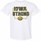 Iowa Hawkeyes Iowa Strong White Tee - Short Sleeve