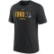 Iowa Hawkeyes Triblend Football Slogan Tee