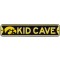 Iowa Hawkeyes Kid Cave Street Sign
