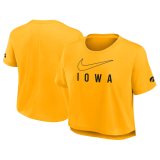 Iowa Hawkeyes Women's Performance Crop