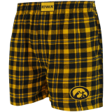 Iowa Hawkeyes Flannel Boxers