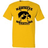 Iowa Hawkeyes Wrestling Tigerhawk Tee - Short Sleeve