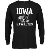 Iowa Hawkeyes Flying Herky Logo Tee