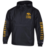 Iowa Hawkeyes 1/2 Zip Pack n Go Jacket