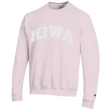 Iowa Hawkeyes Power Blend Twill Sweat - Soft Pink