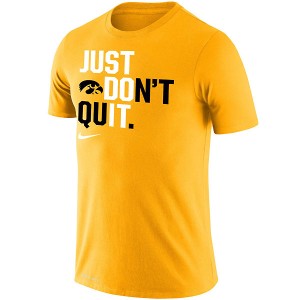 Iowa Hawkeyes Just Don't Quit Tee