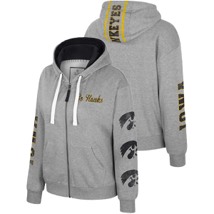 Iowa Hawkeyes Women's Raven Full Zip Hoodie